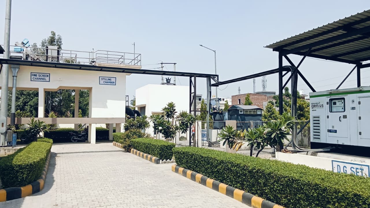 11 KV Substation at 8 MLD STP — project photo