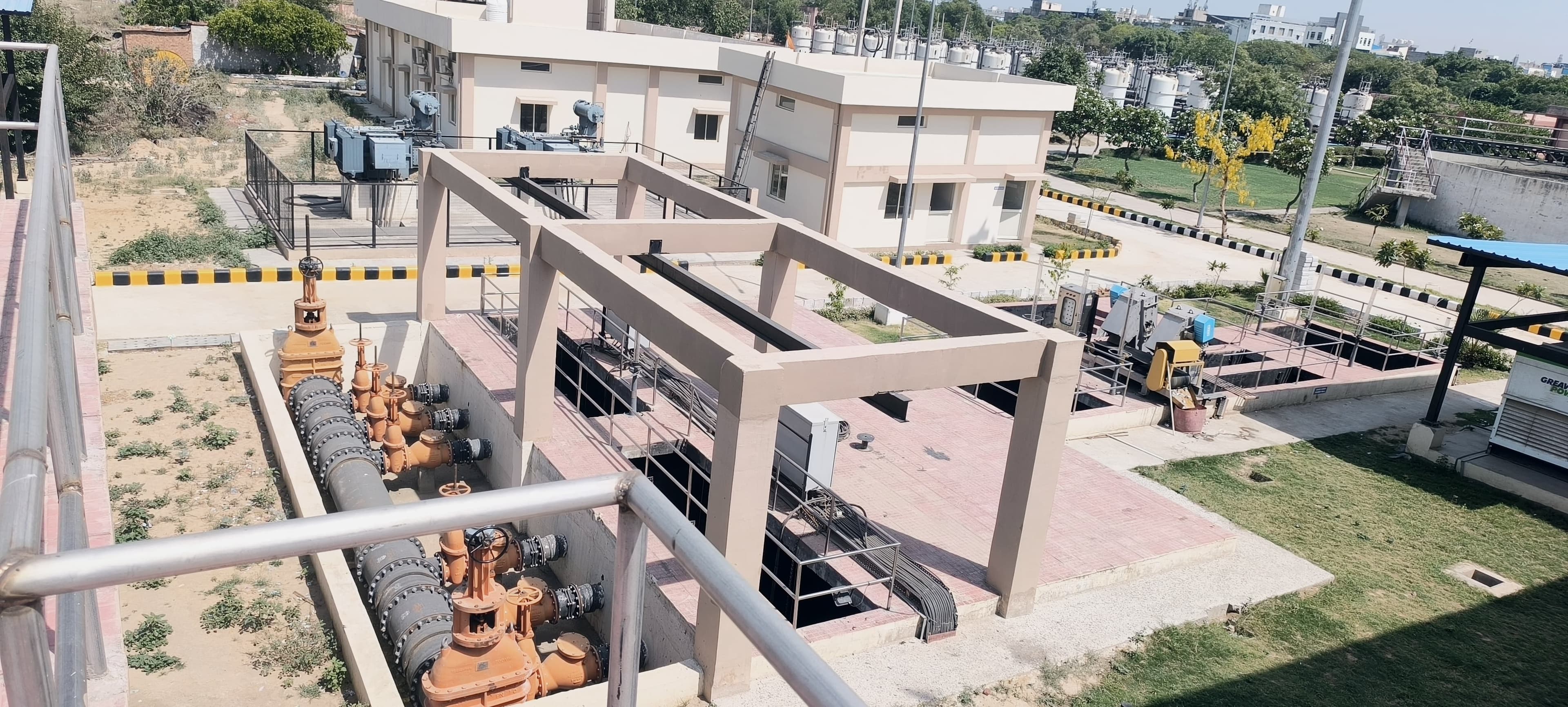 25 MLD Sewage Treatment Plant — project photo